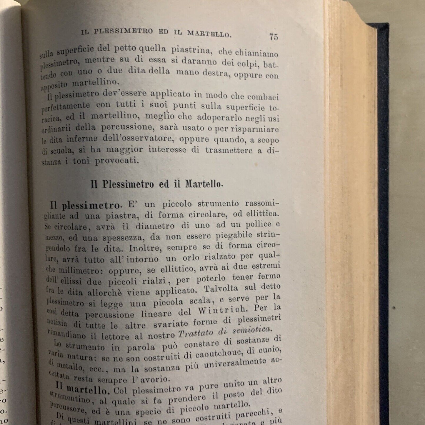 MANUALE DI CLINICA MEDICA PROPEDEUTICA (SEMEIOTICA) Adolfo Biondi, Vallardi 1903
