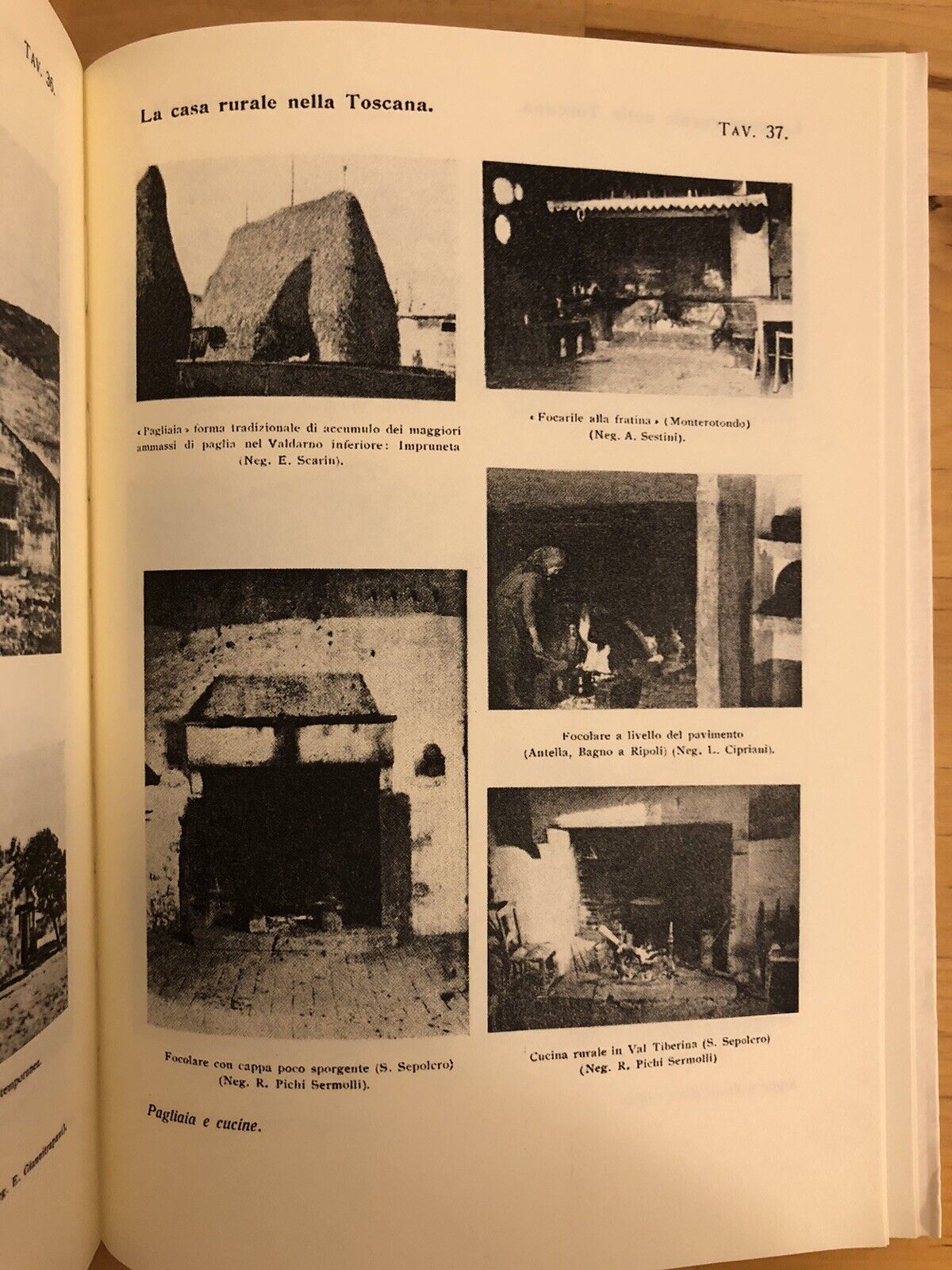 LA CASA RURALE NELLA TOSCANA - RENATO BIASUTTI, ARNALDO FORNI EDITORE ristampa