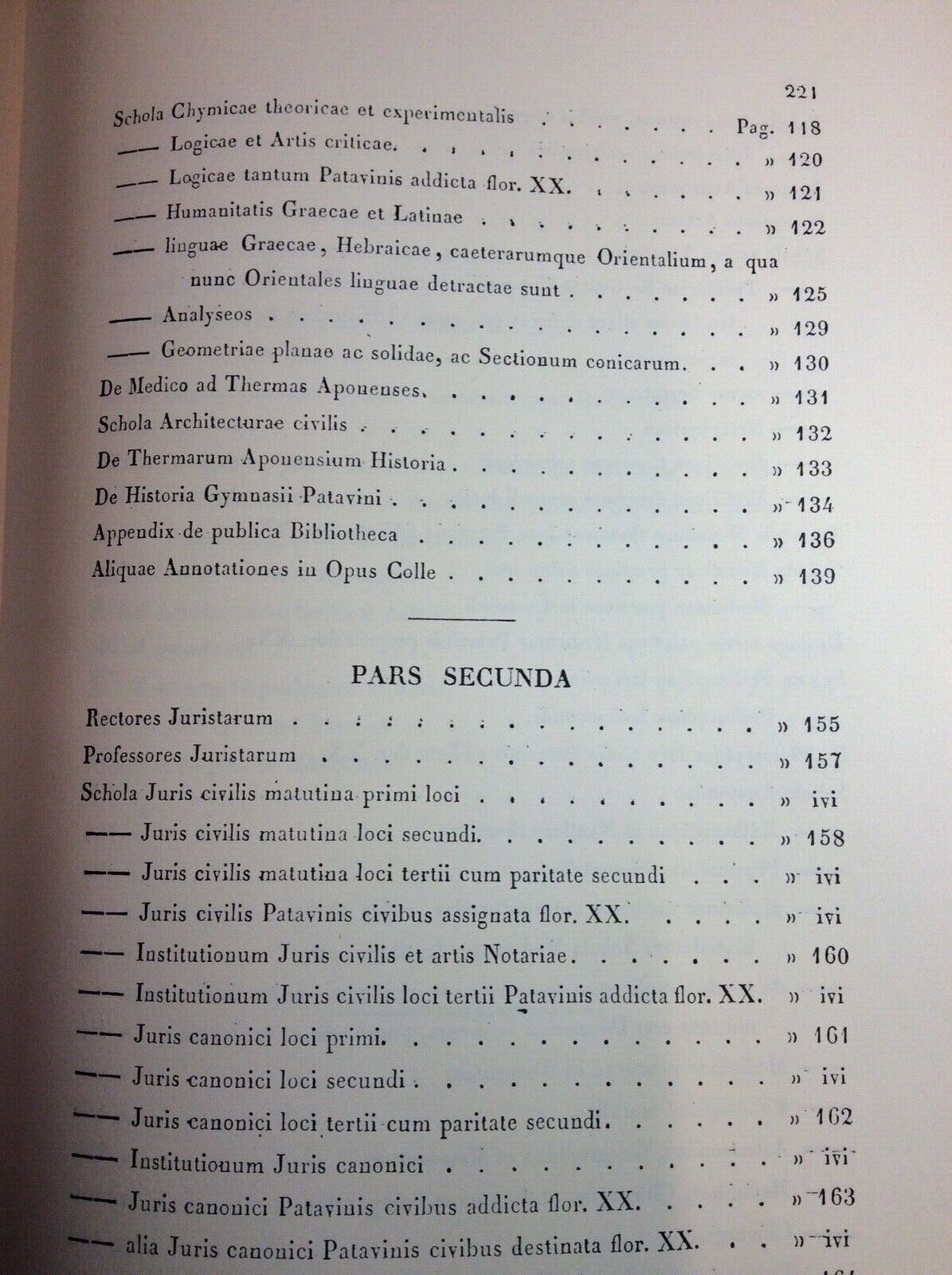 FASTI GYMNASII PATAVINI, FRANCISCO MARIA COLLE, GIUSEPPE VEDOVA,COPIA ANAS.FORNI