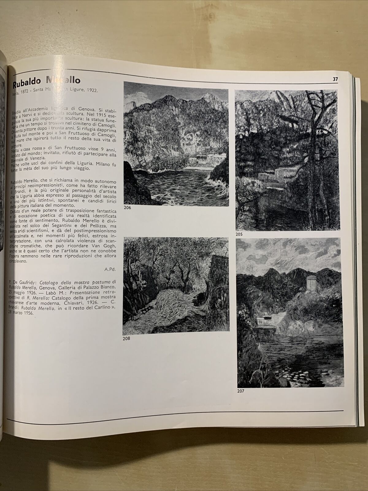 ARTE MODERNA IN ITALIA 1915 - 1935, Marchi Bertoli Editori 1967 #