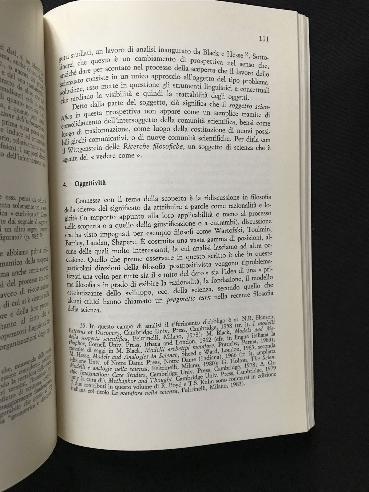 EPISTEMOLOGIE DELL'INVENZIONE, R.J. Blackwell, Franco Angeli, filosofici 10 #