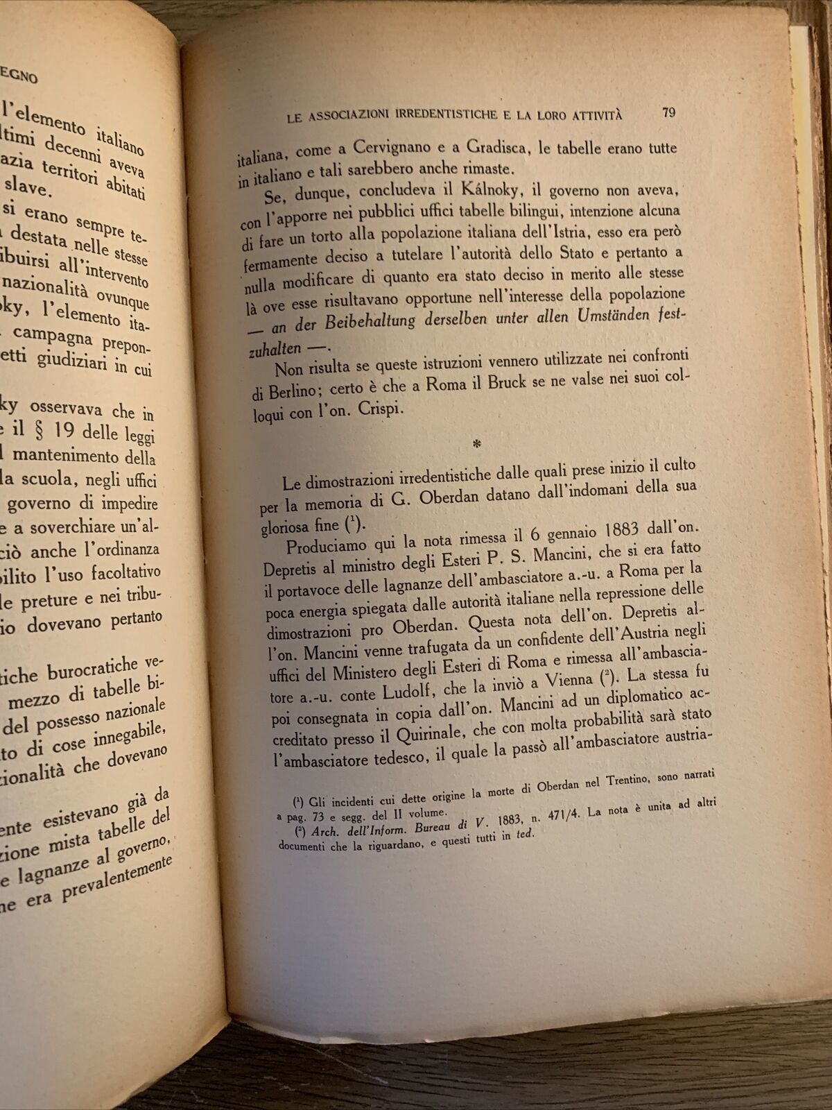 L'IRREDENTISMO nelle lotte politiche e nelle contese diplomatic- Augusto Sandonà