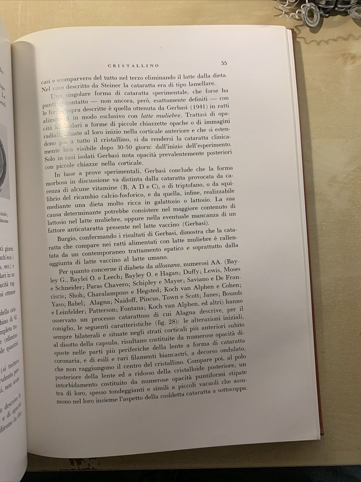L'OCCHIO NEL DIABETE MELLITO - ALAGNA, SCULLICA, CASA EDITRICE G. D'ANNA 1956 #