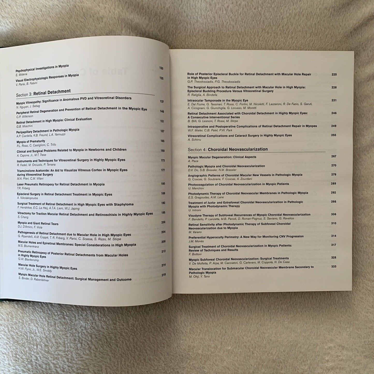 MYOPIA AND RELATED DISEASES. EDOARDO MIDENA. G. B. BIETTI 2005 OFTALMOLOGIA