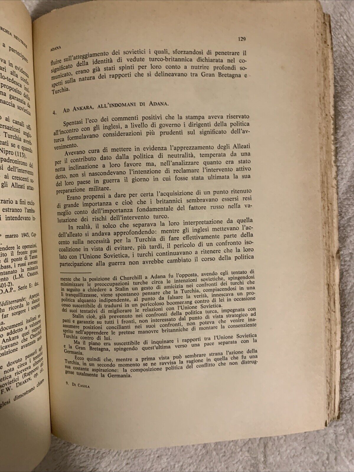 Turchia neutrale 1943-1945 difesa degli interessi nazionali M. Antonia di Casola