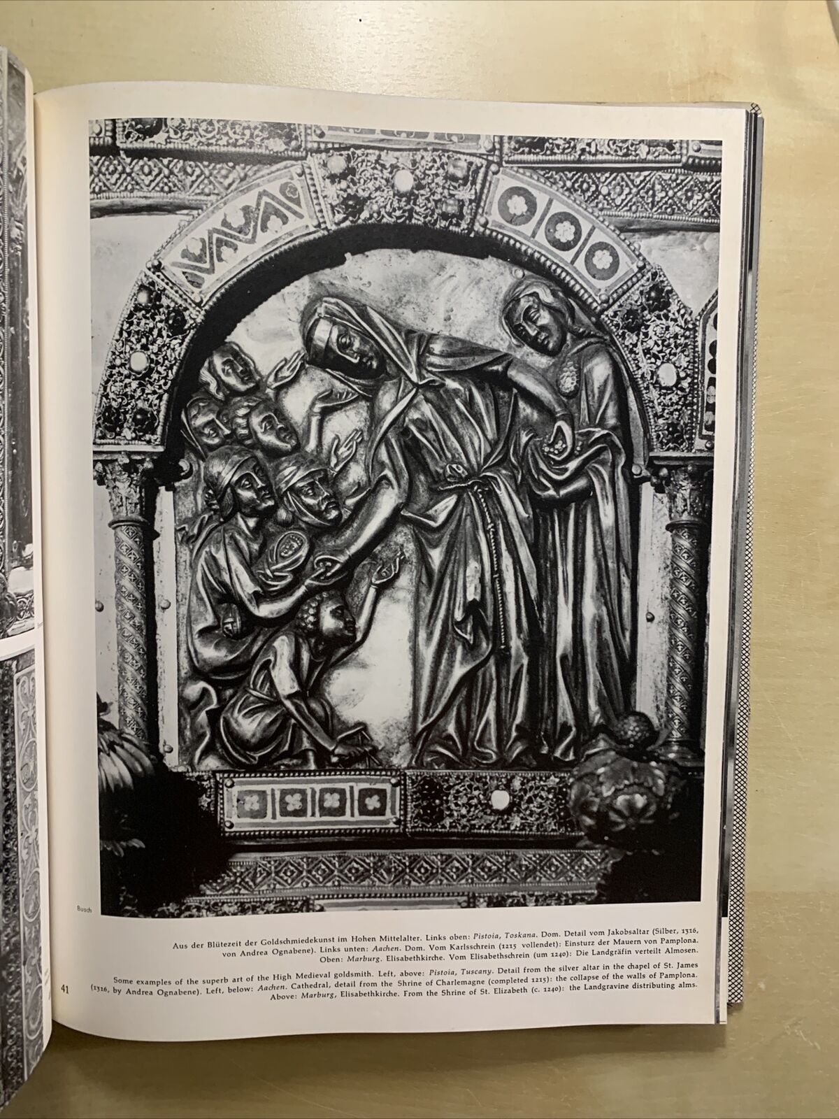 GOTHIC SCULPTURE - Harald Busch, Lohse. Batsford ltd 1963 #