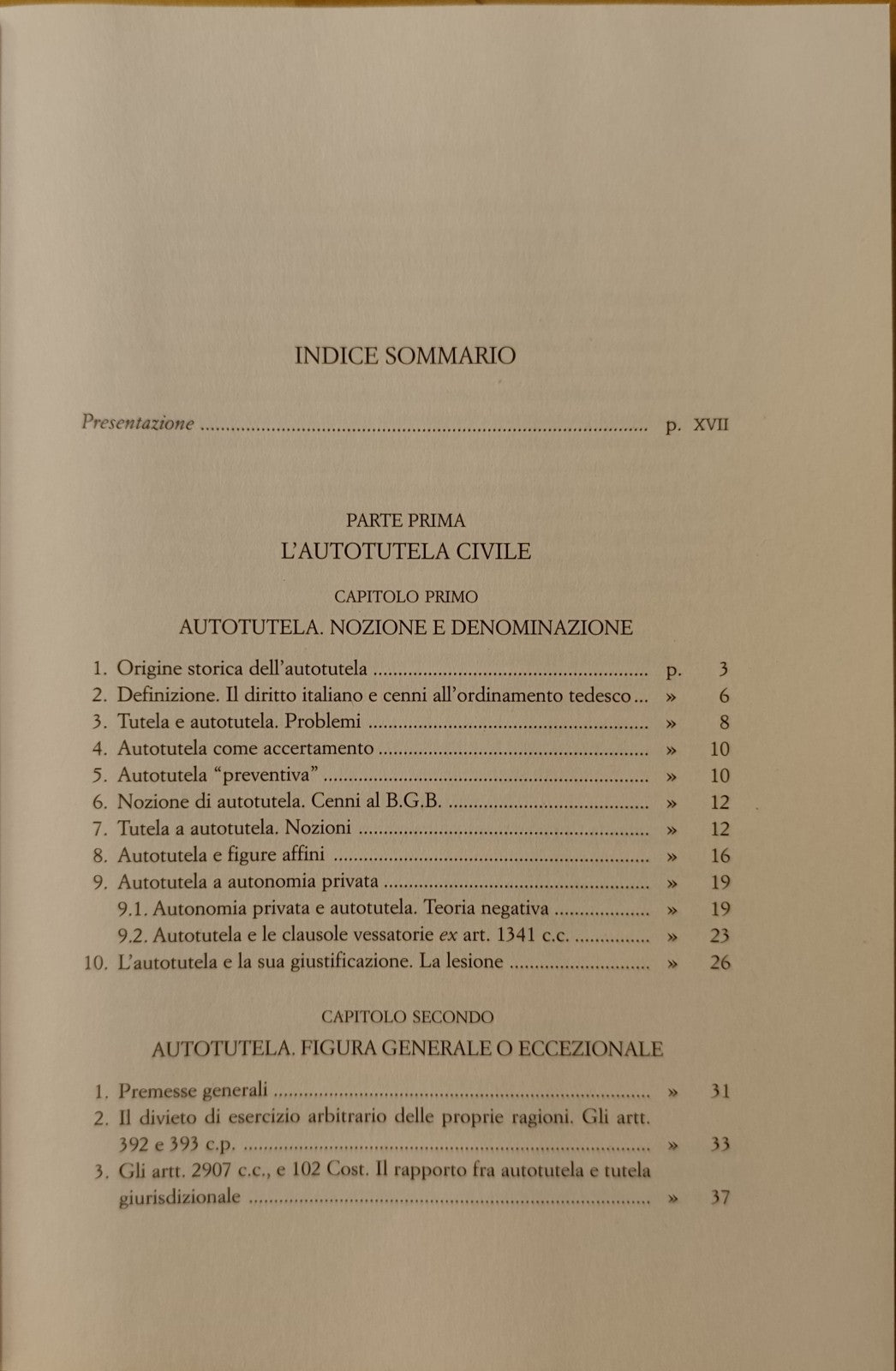 L'autotutela civile - Angela de Sanctis Ricciardone - Jovene Napoli 2011