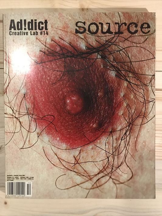 Ad!dict Source number 14 Quarterly Autumn Issue 2001 creative lab Magazine