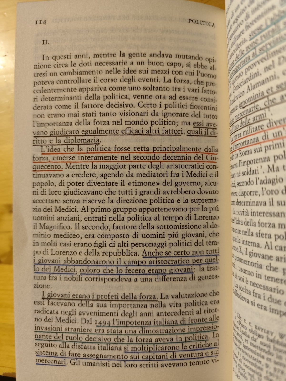 Macchiavelli e Guicciardini, Felix Gilbert, Pensiero politico a Firenze nel '500