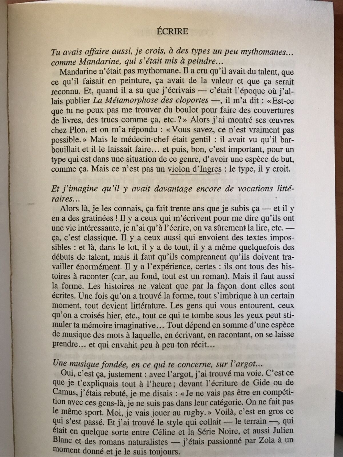 Contre-enquête, Robert Laffont, Alphonse Boudard 1998 #