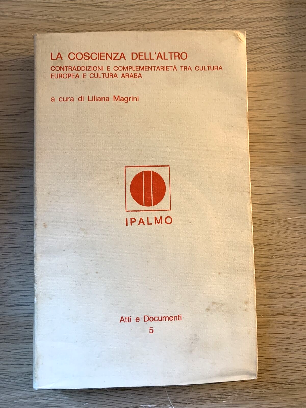 LA COSCIENZA DELL'ALTRO - Liliana Magrini. Ipalmo