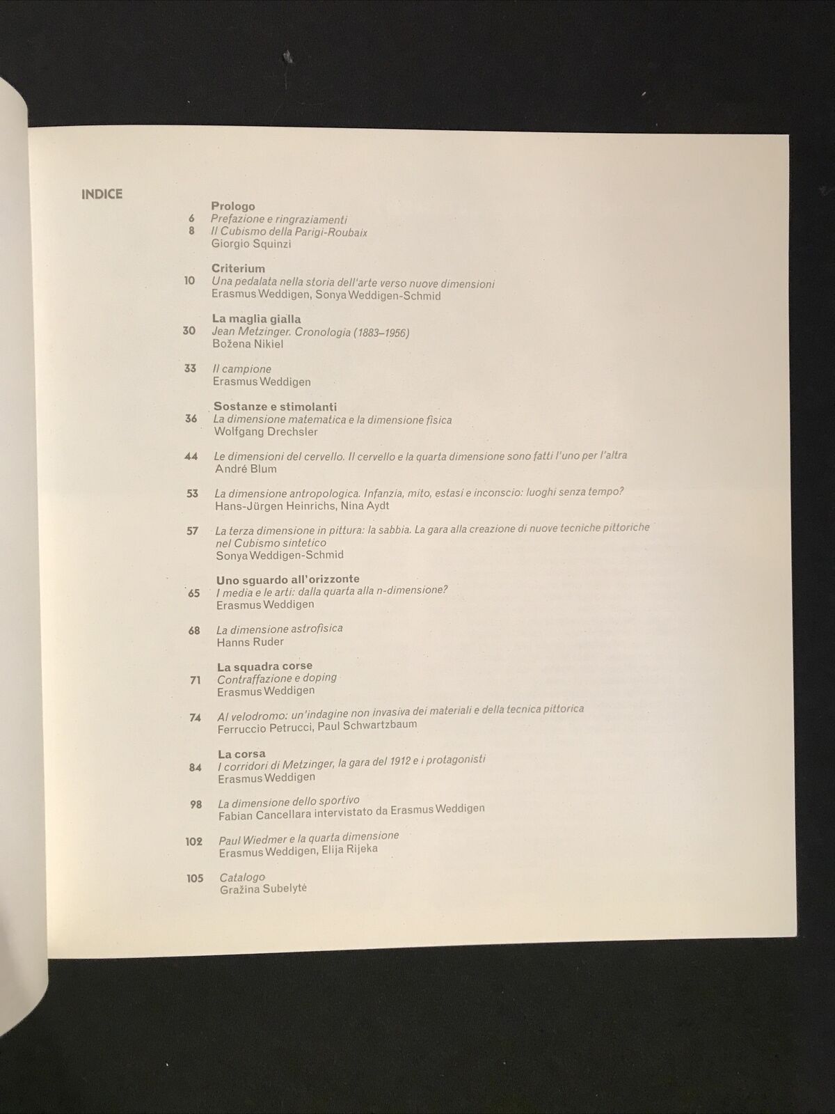 Ciclismo, Cubo-Futurismo e la Quarta Dimensione. Al velodromo di Jean Metzinger.