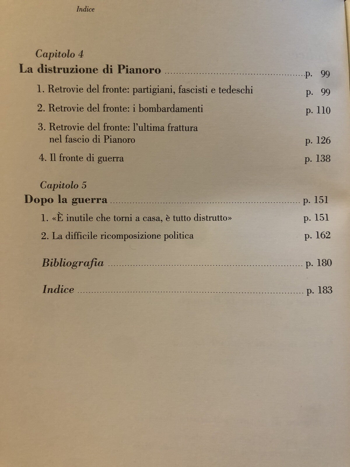 Fascismo e guerra a Pianoro (1920-1946) Luca Pastore, I Quaderni della Memoria