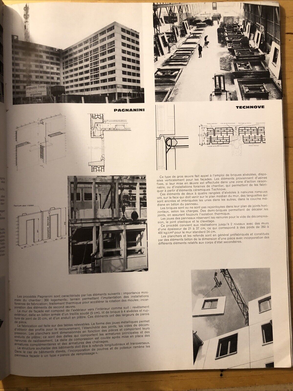 Techniques & Architecture Industrialisation du Batiment 1965