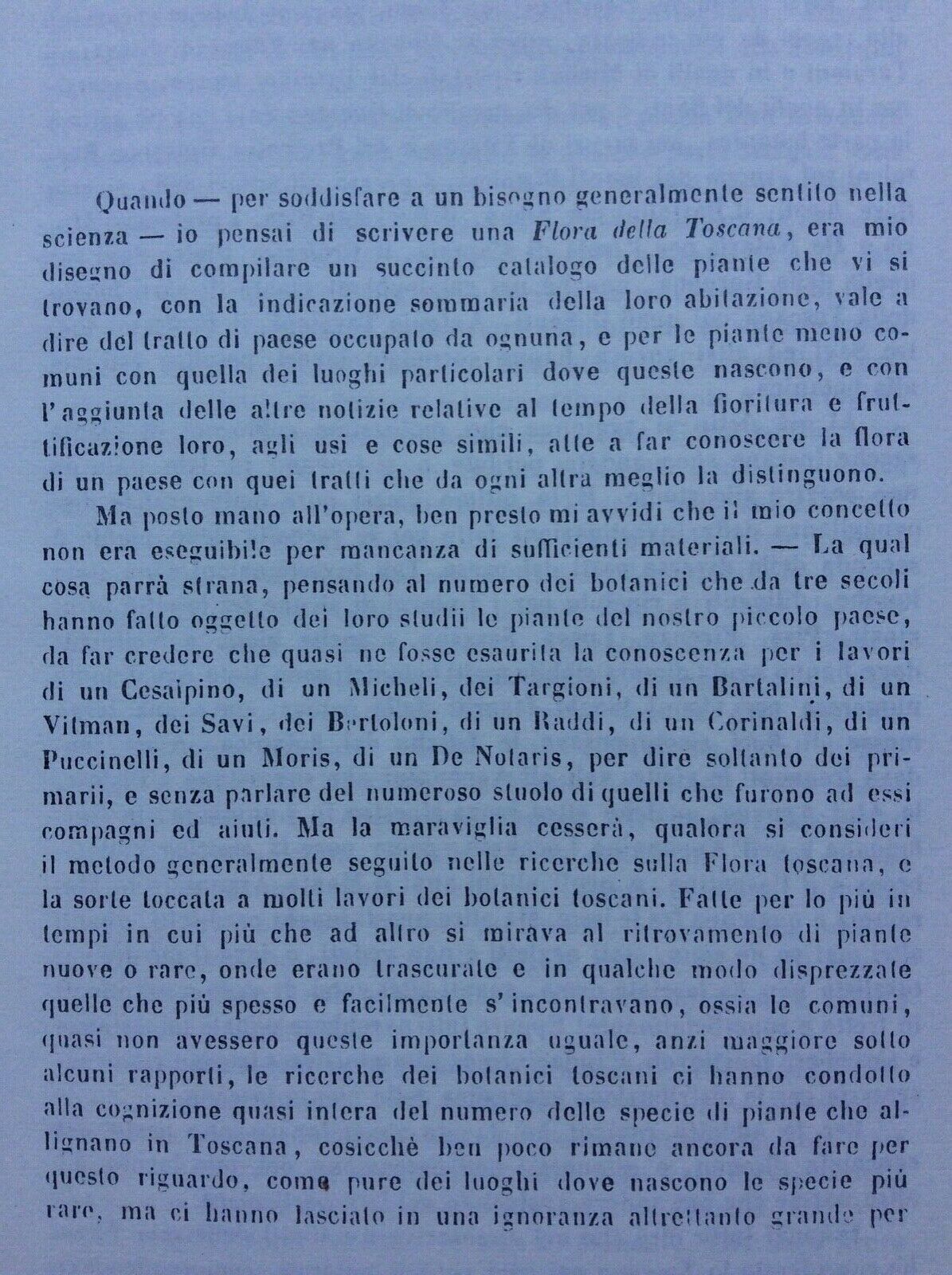 PRODROMO DELLA FLORA TOSCANA,CARUEL TEODORO, RISTAMPA FORNI, due volumi.