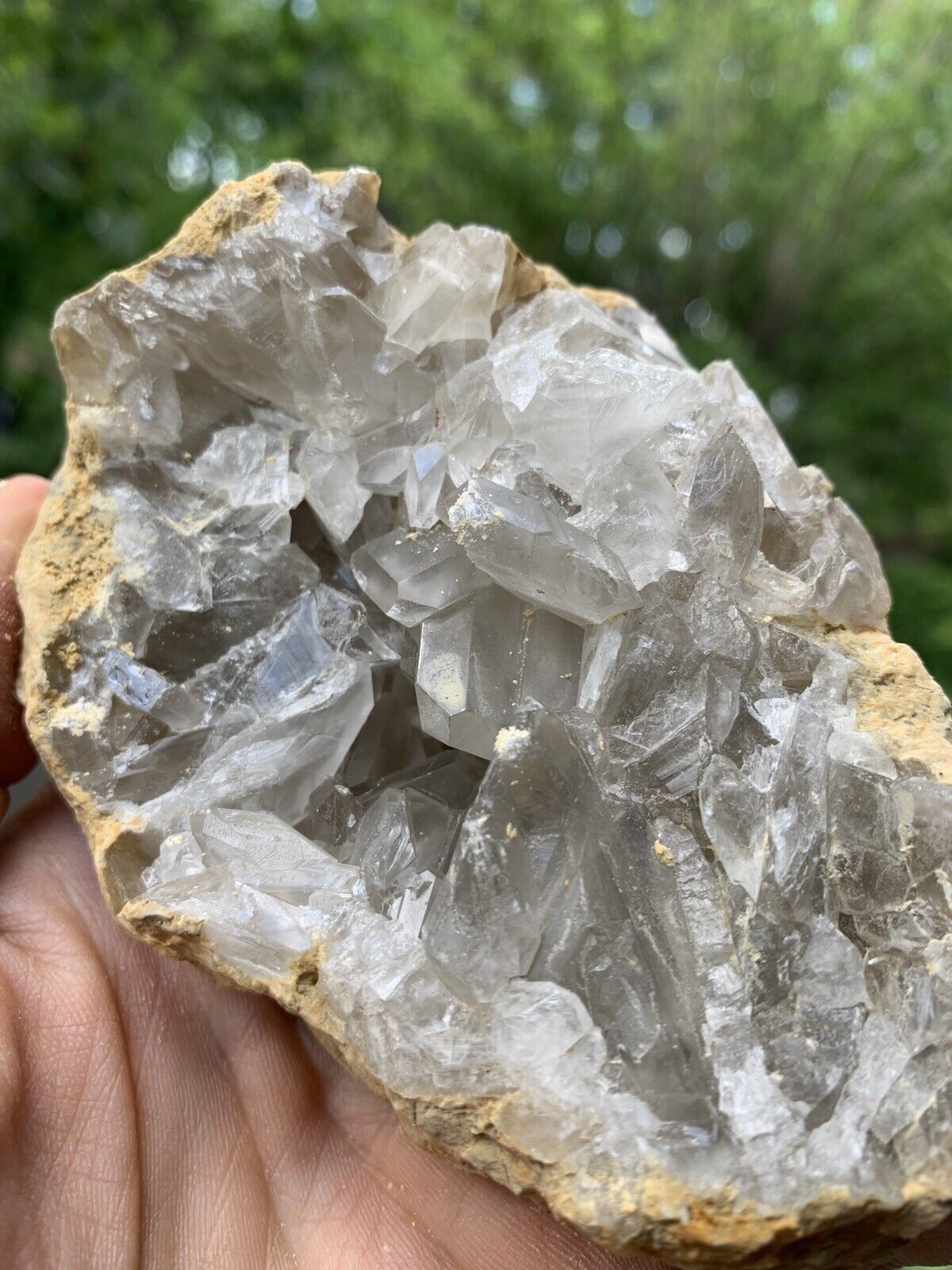 Geode Celestina Marocco 760 gr. 11x8x6cm