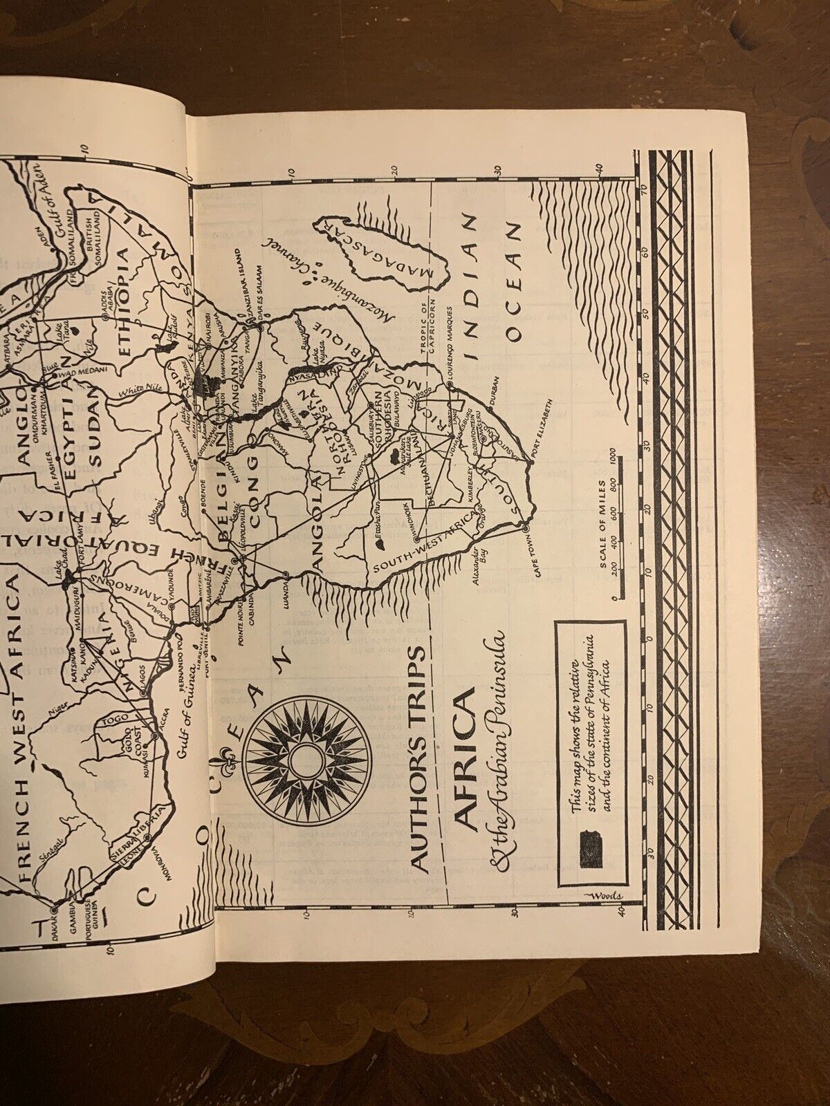 Inside Africa - John Gunther, Harper & Brothers 1955