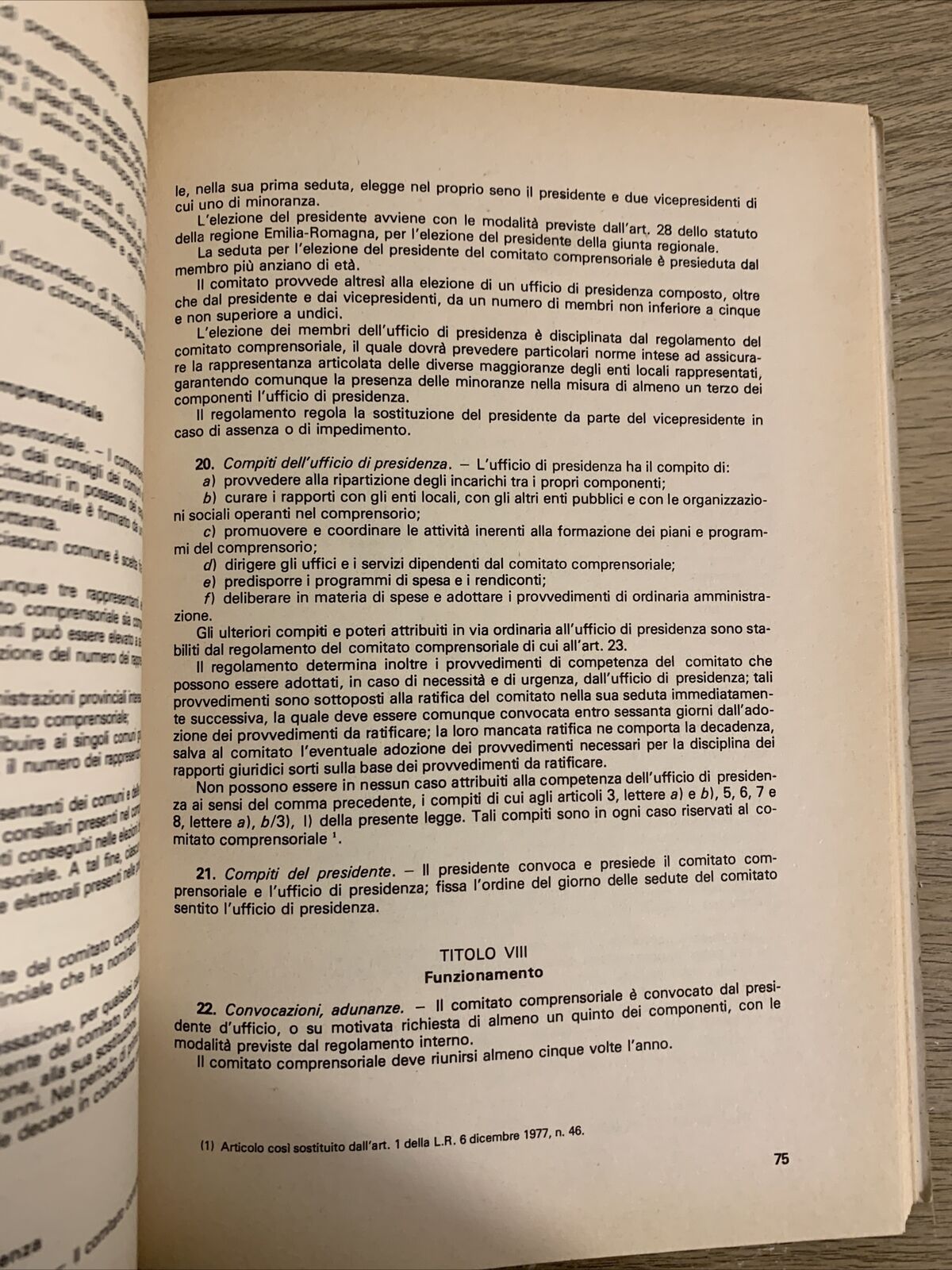 La legislazione urbanistica della regione Emilia-Romagna 15 bis - 1980