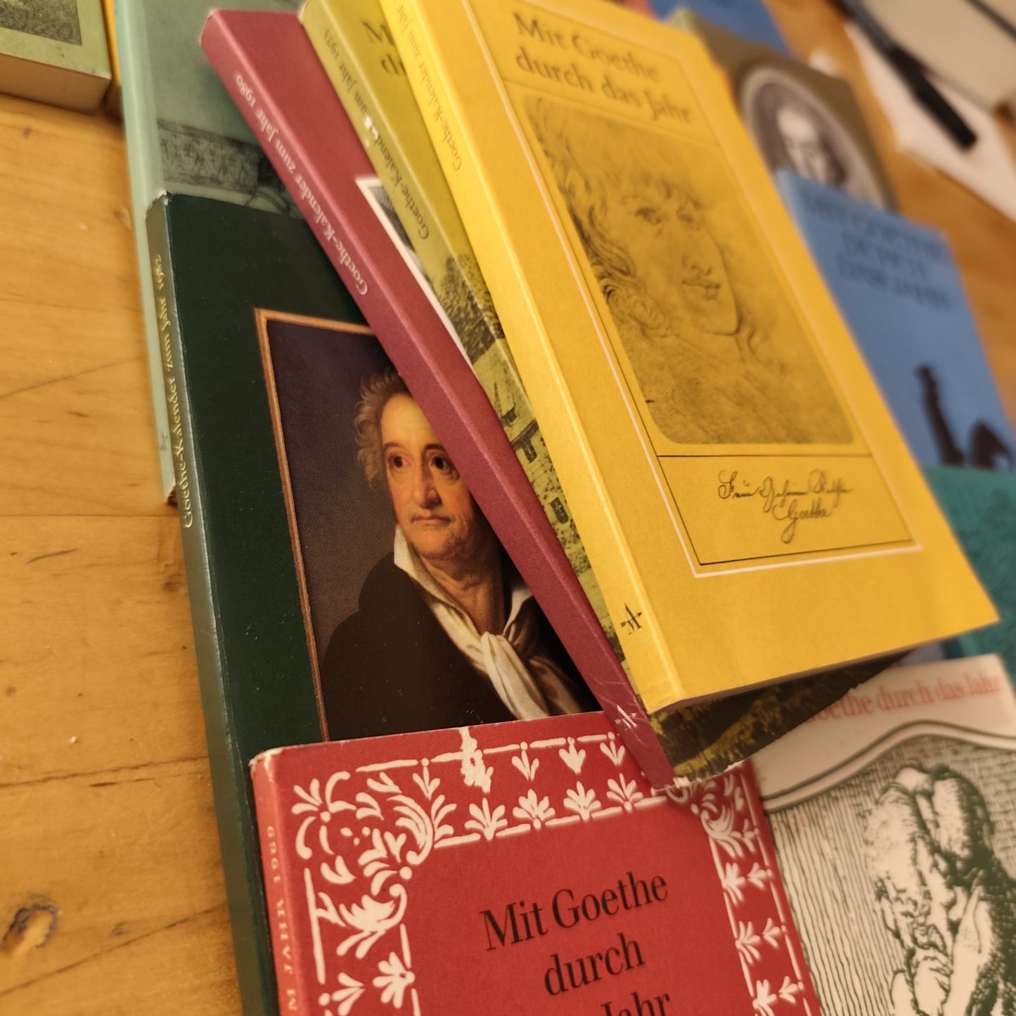 Mit Goethe durch Jahr 16 voll. anni '70 - Artemis Verlag