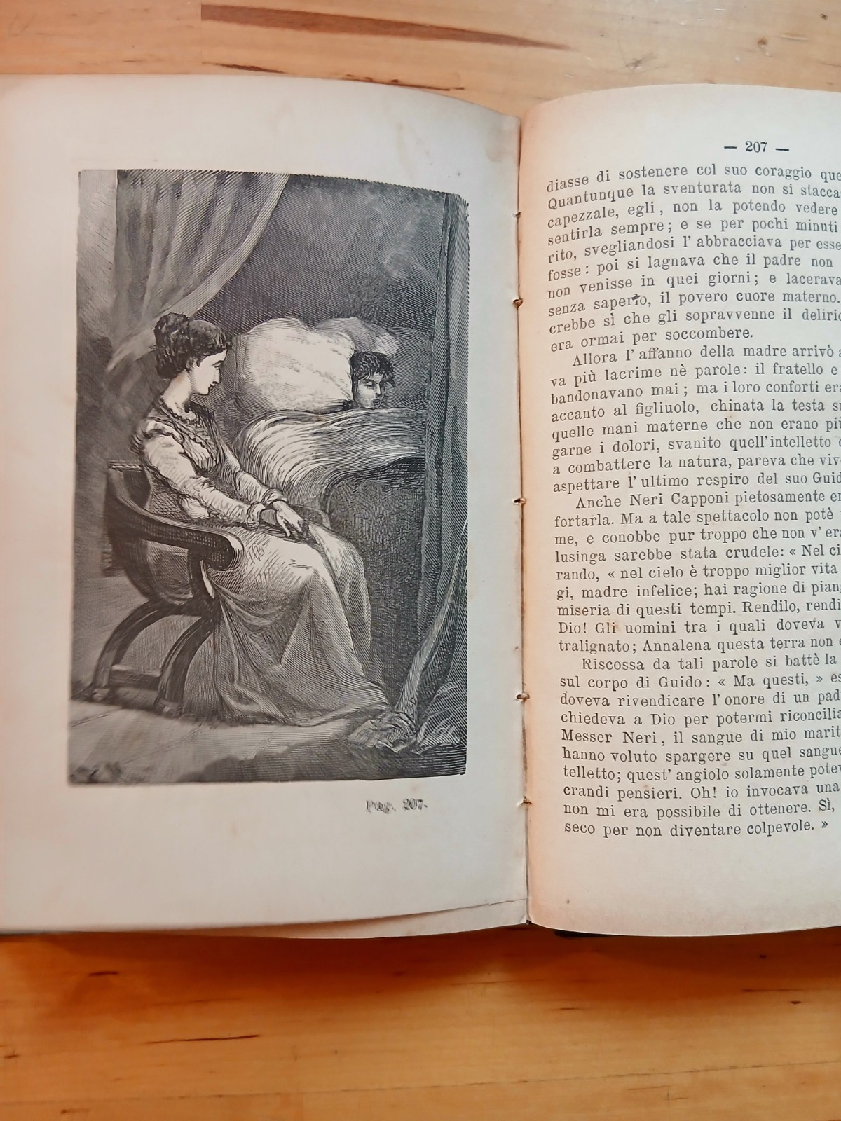 Racconti storici di Pietro Thouar - libro illustrato per ragazzi. F. Paggi 1877