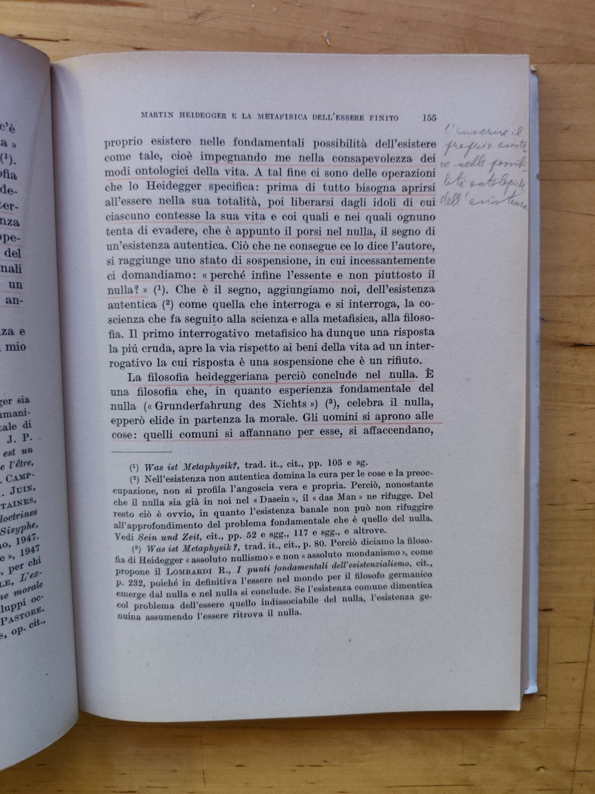 Il problema morale dell'esistenzialismo Felice Battaglia - Zuffi ed. 1949