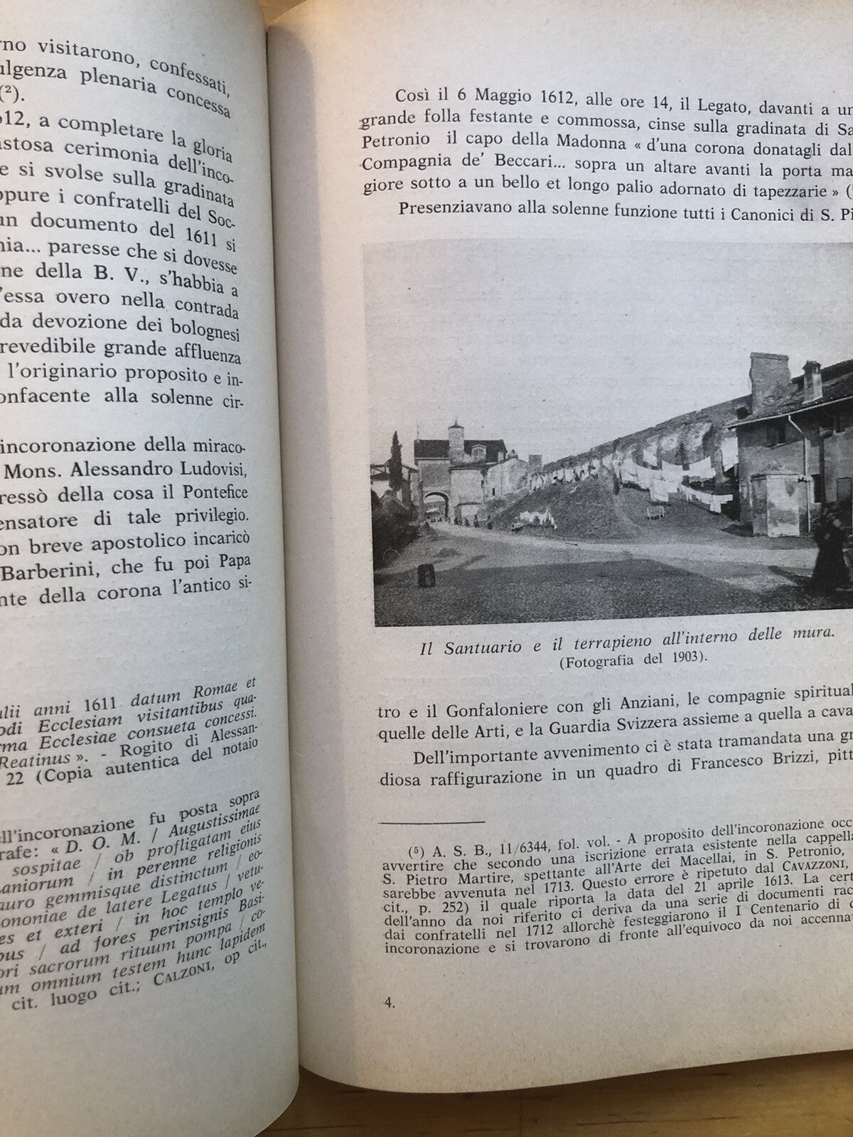 Il Santuario della Madonna del soccorso nel borgo di San Pietro in Bologna 1965