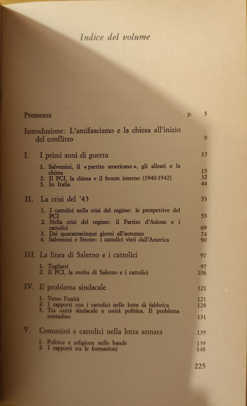 La questione cattolica nella sinistra italiana 1940-1945 P. G. Zunino, Il Mulino