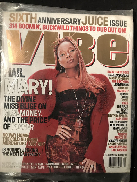 VIBE Magazine September  1999 MARY J. BLIGE Rare Vintage