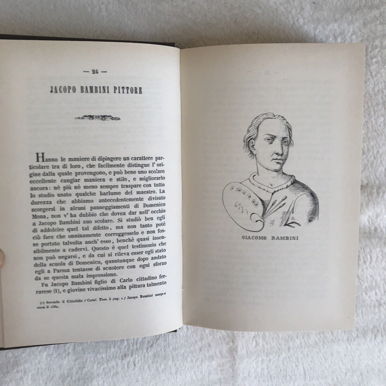 VITE DE' PITTORI E SCULTORI FERRARESI, Baruffaldi Girolamo, A. Forni ed. 2 VOLUM