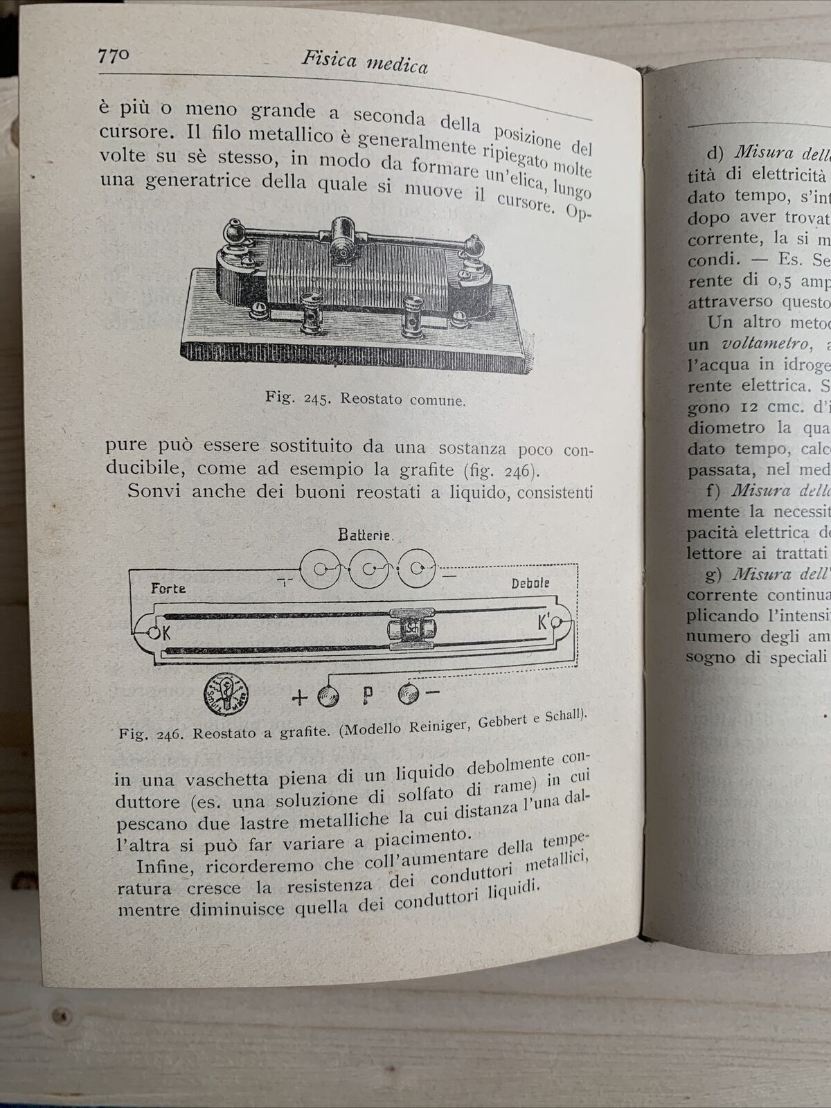 FISICA MEDICA - C. P. GOGGIA - Fisiologia Clinica Terapia Hoepli editore, 1912 #