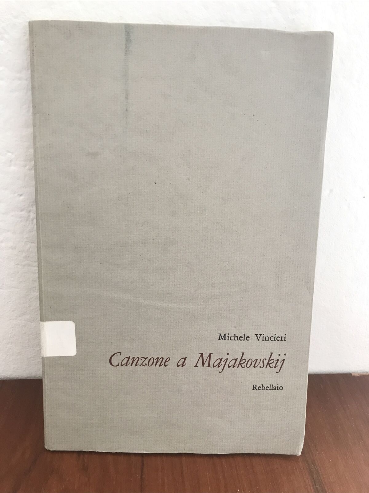 Canzone a Majakovskij Michele Vincieri Rebellato 1969