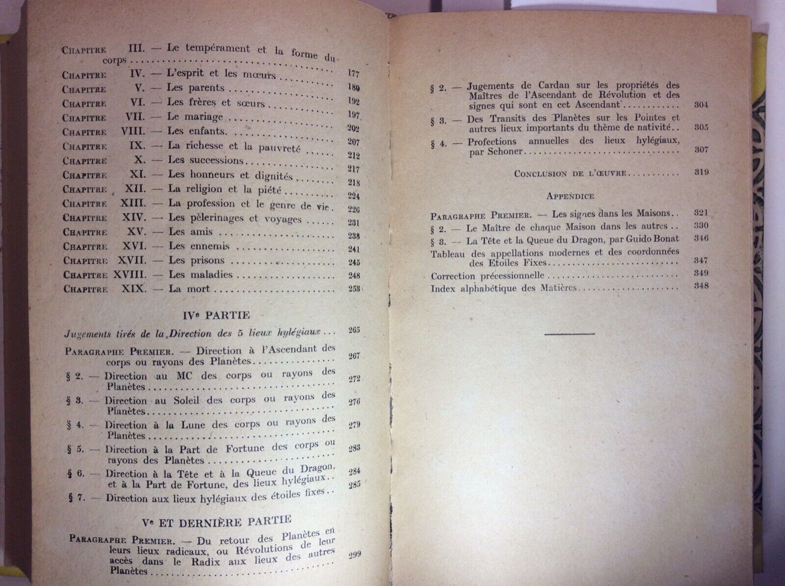 HENRY RANTZAU TRAITÉ JUGEMENTS.SELVA DOMIFICATION.VERDIER QUE DISENT LES ASTRES