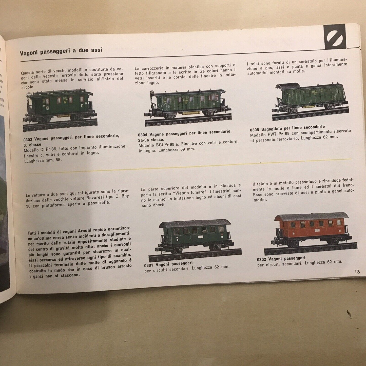 ARNOLD RAPIDO catalogo 1965-66. treni ferrovie collezionismo