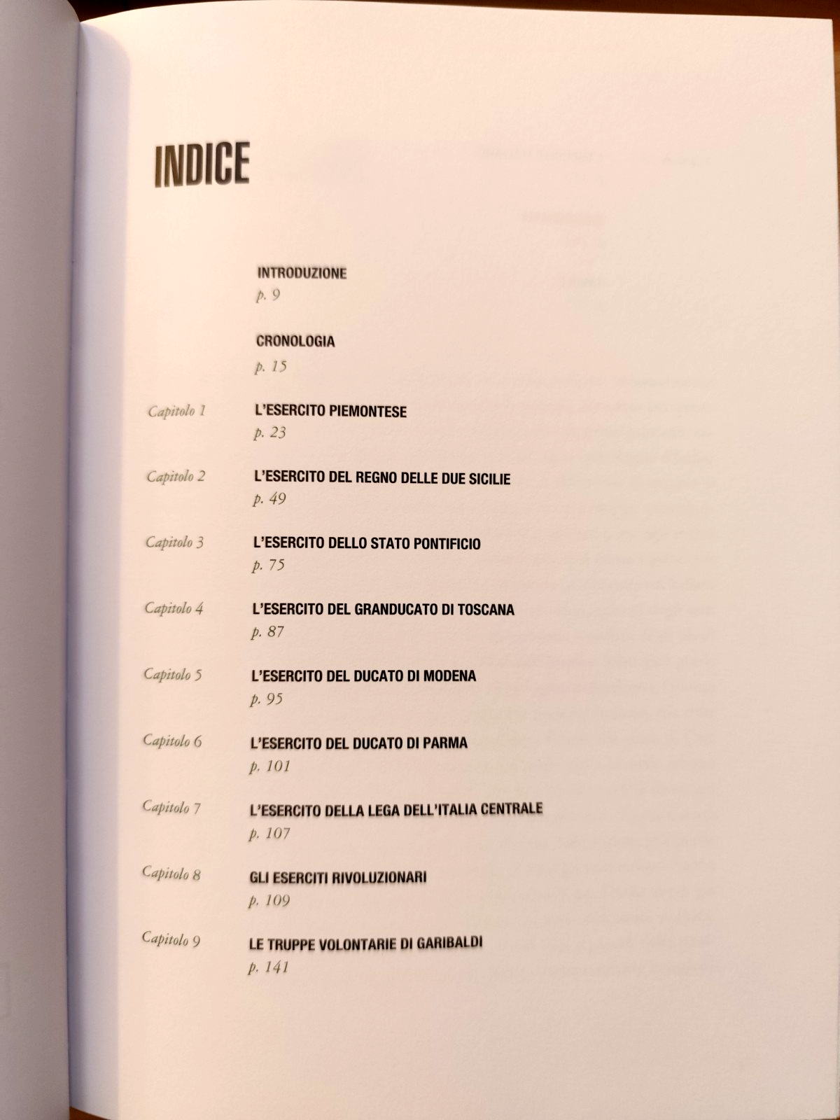 Gli eserciti del risorgimento italiano 1848-1870, Esposito Soldati Arte Militare