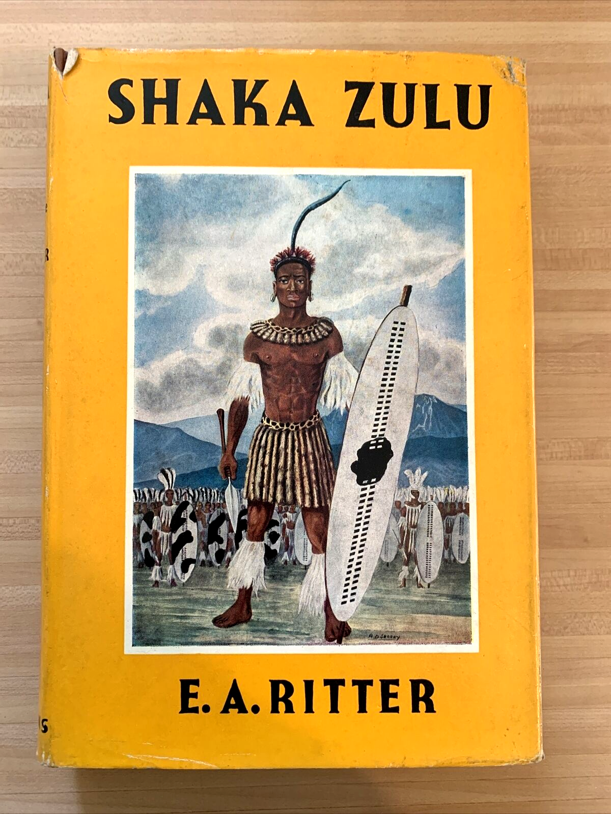 SHAKA ZULU - E. A. RITTER. LONGMANS 1968