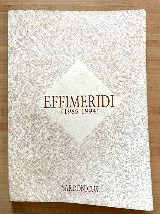 EFFIMERIDI (1985-1994) - SARDONICUS 1994 #