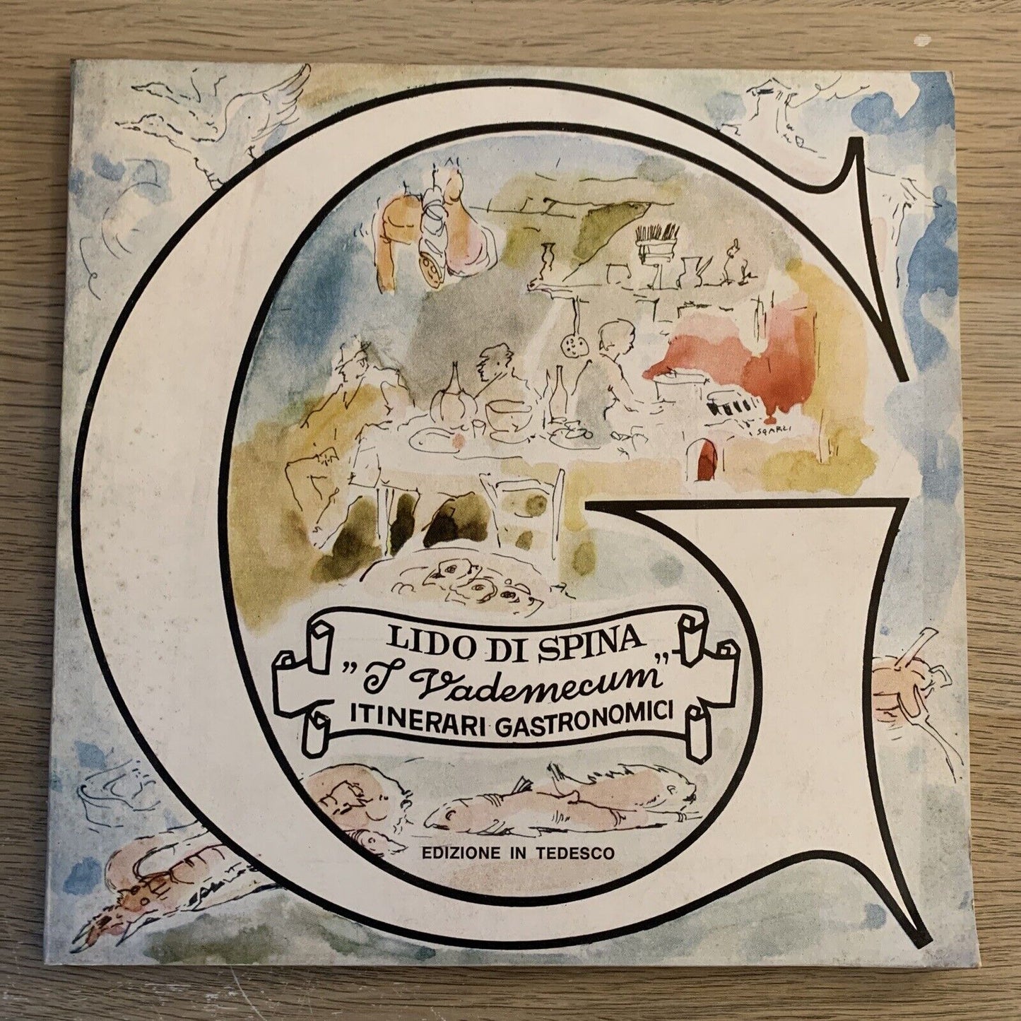 LIDO DI SPINA. ITINERARI GASTRONOMICI i vademecum. ediz. in tedesco 1966