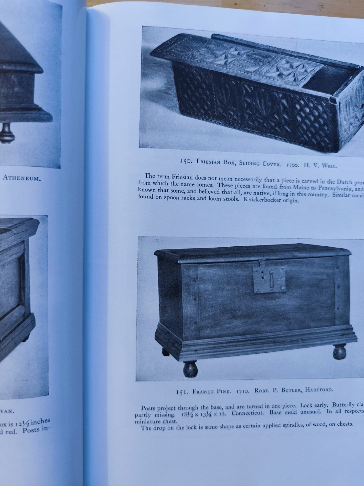 Furniture Treasury (Mobilio arredamento) Macmillan 1961, Wallace Nutting