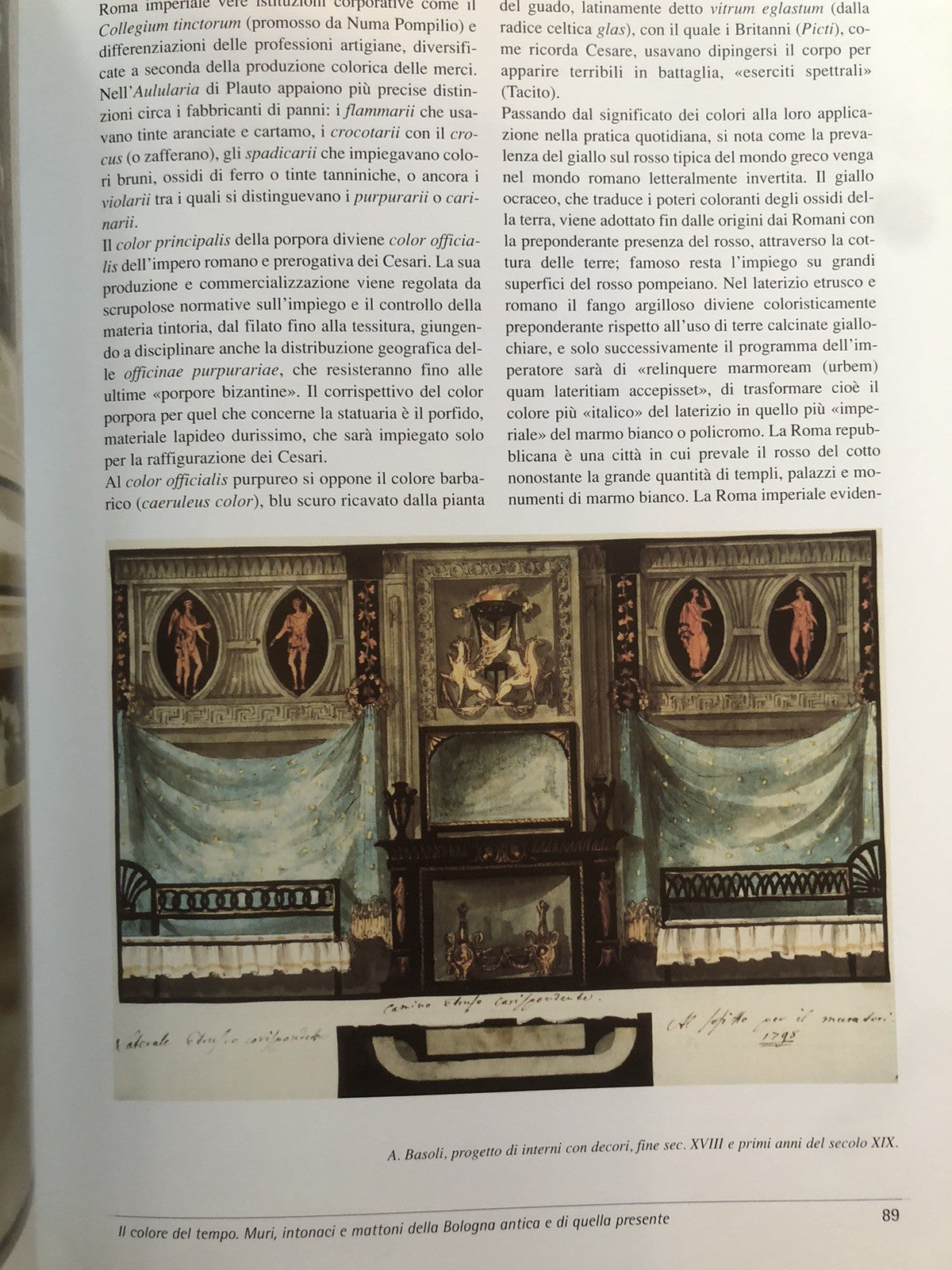 Il colore del tempo, muri intonaci e mattoni della Bologna antica . . Santucci