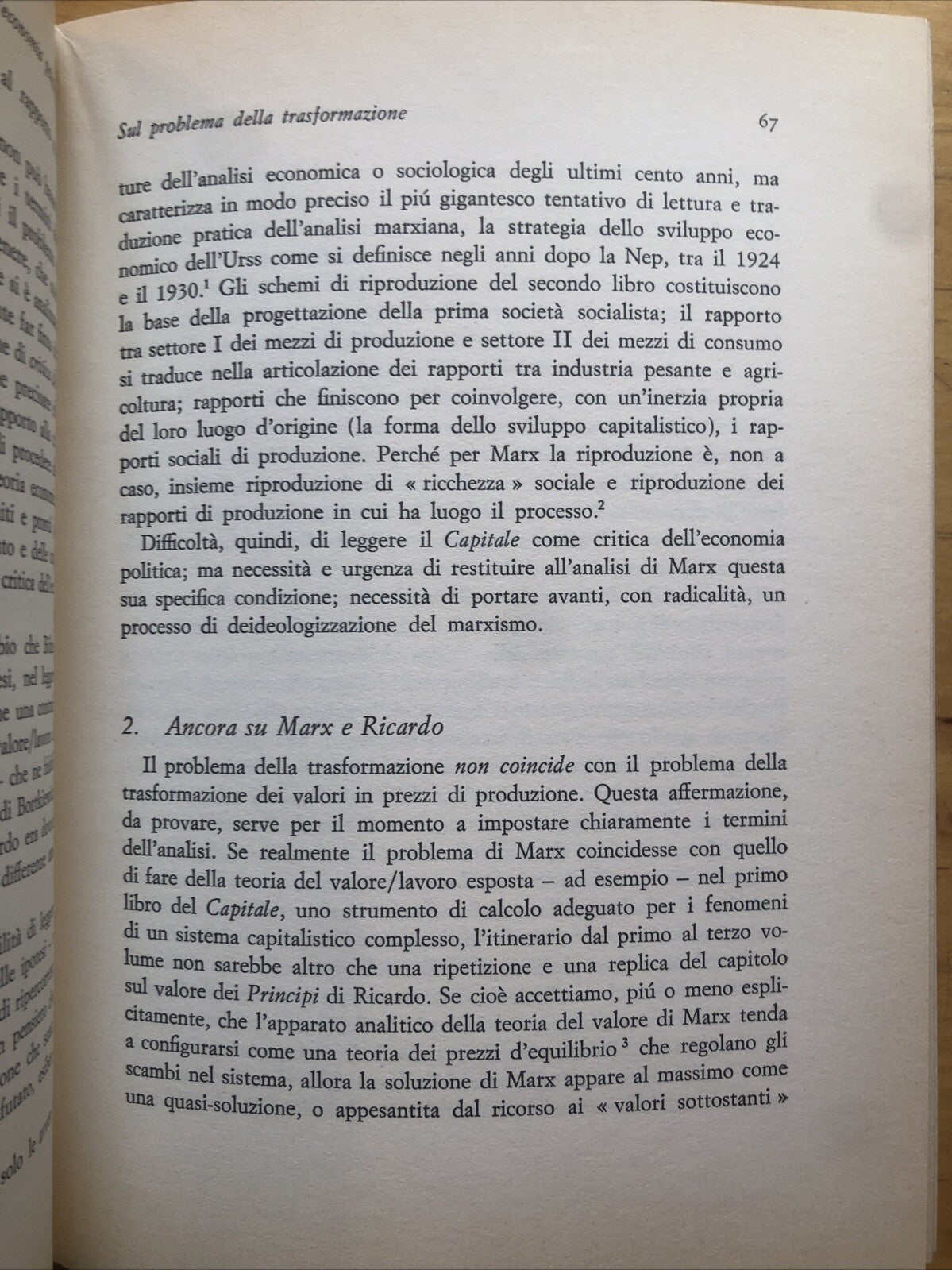 Marx e la critica dell'economia politica, Salvatore Veca. Il Saggiatore 1973
