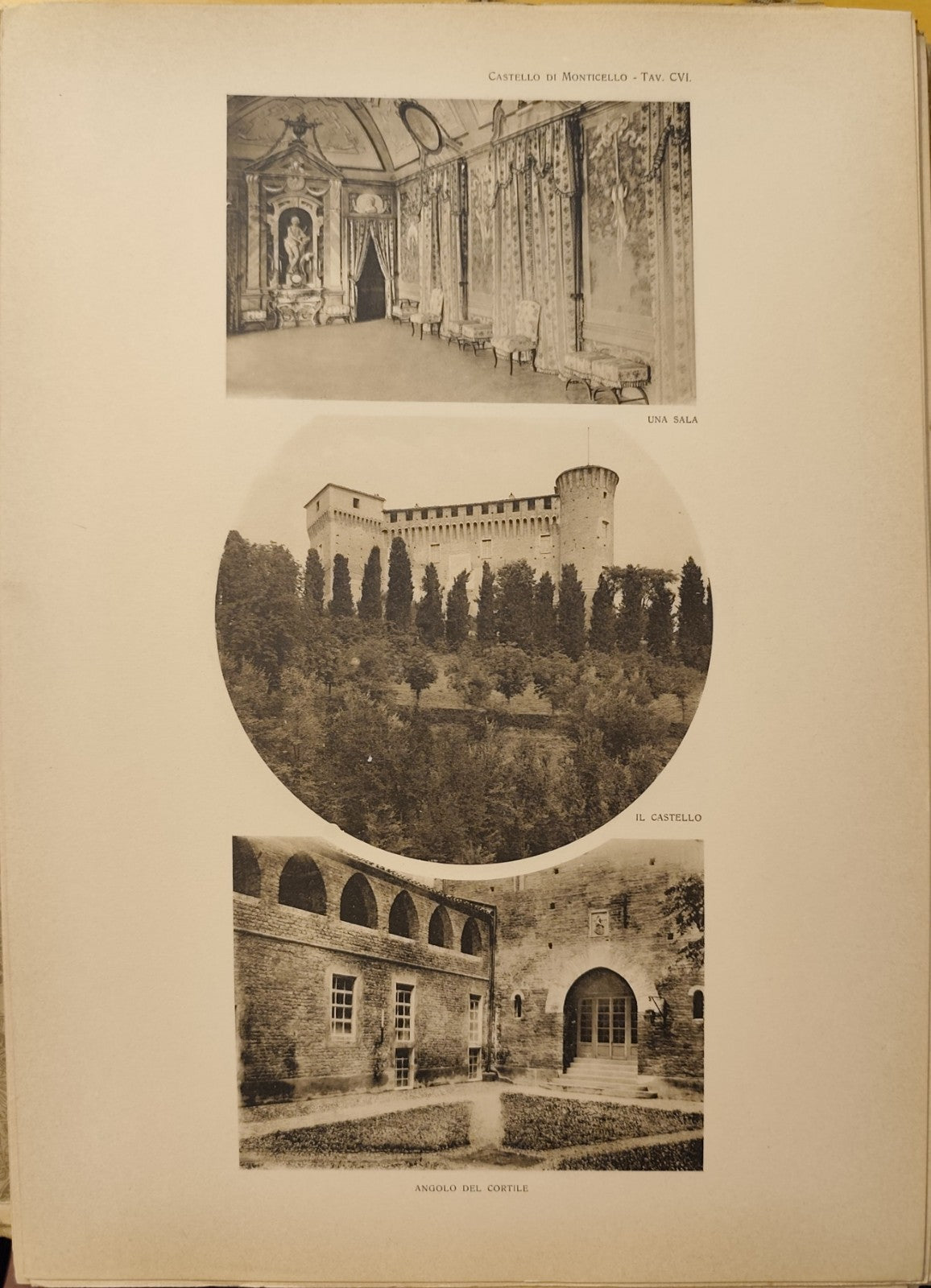 Ville e castelli d'Italia Piemonte e Liguria, Vittorio Cicala, Modiano, 1915