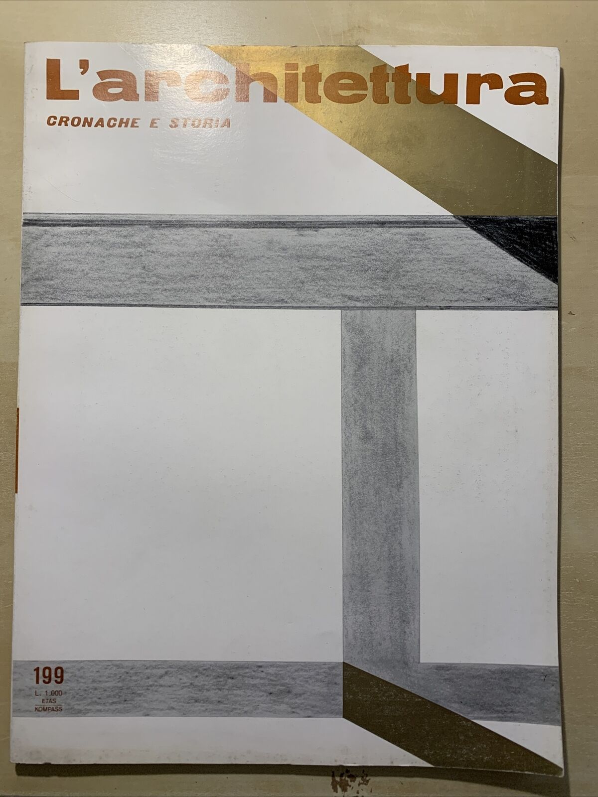 ARCHITETTURA CRONACHE E STORIA - rivista maggio 1972 #