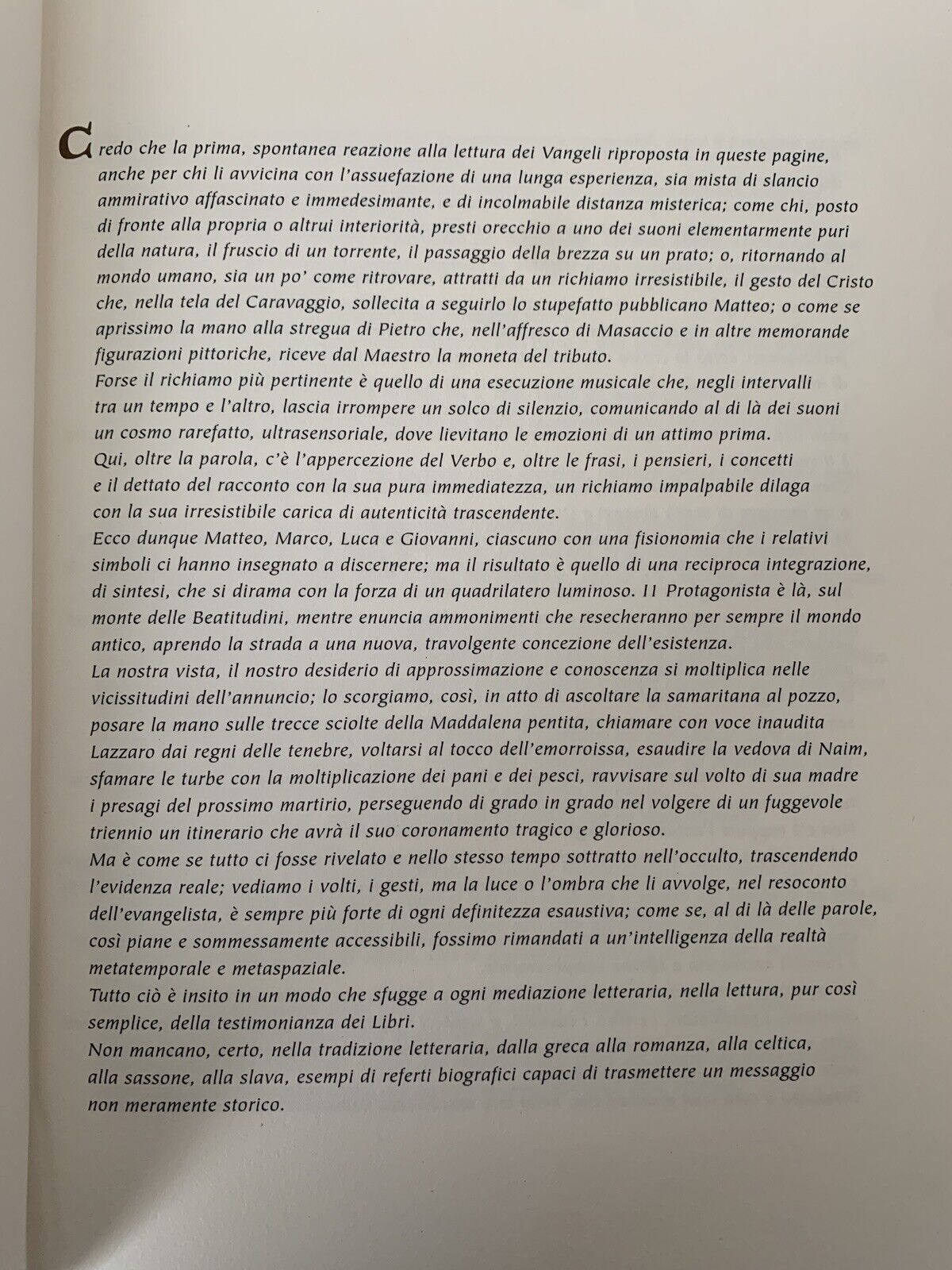 Vangeli, Antonio Nocera. ART'E' 2000