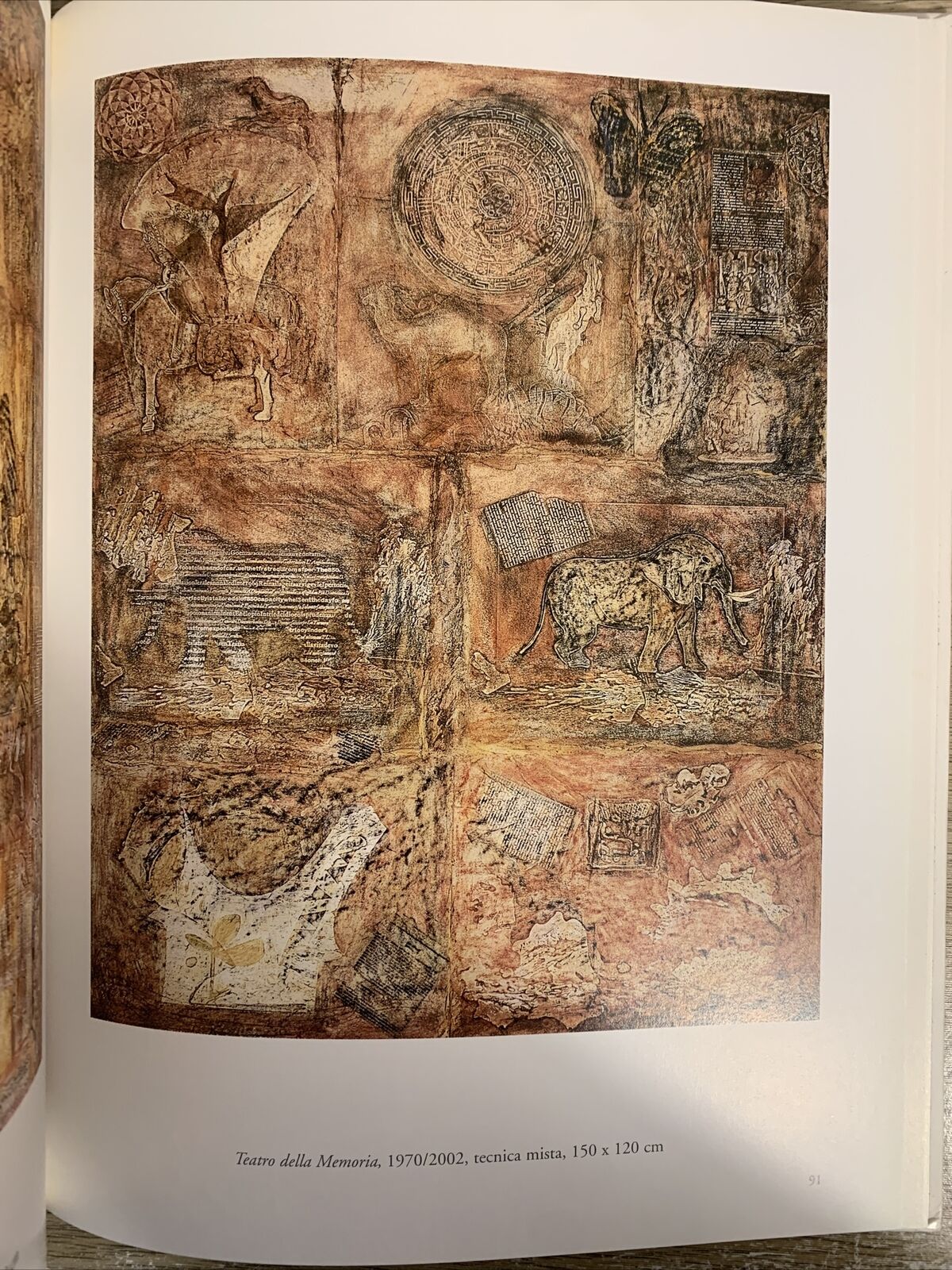Ezio Gribaudo epifania del bianco E teatri della memoria 2003