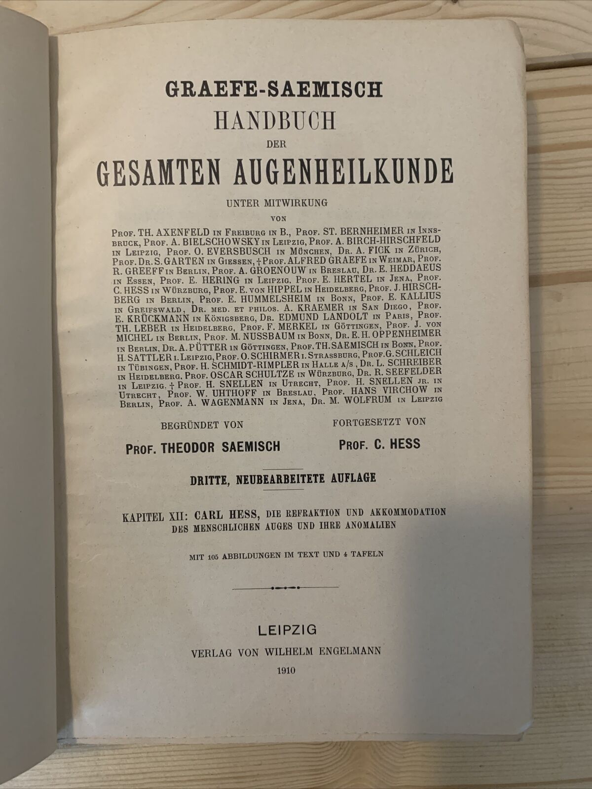 graeffe saemisch handbuch der gesamen augenheilkunde 1910 #