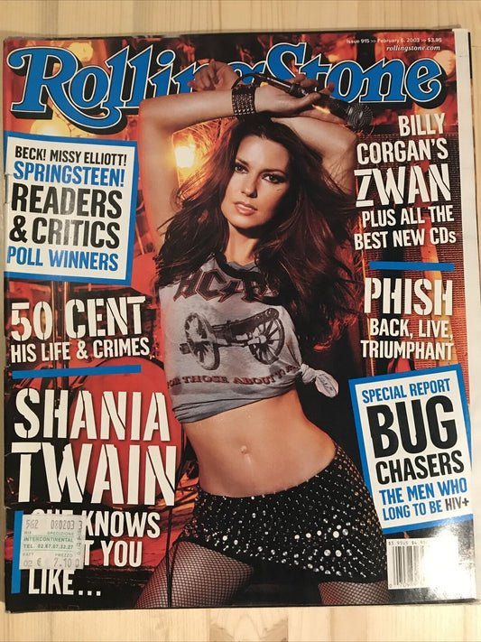 Shania Twain ROLLING STONES Magazine February 6, 2003 issue #915 #