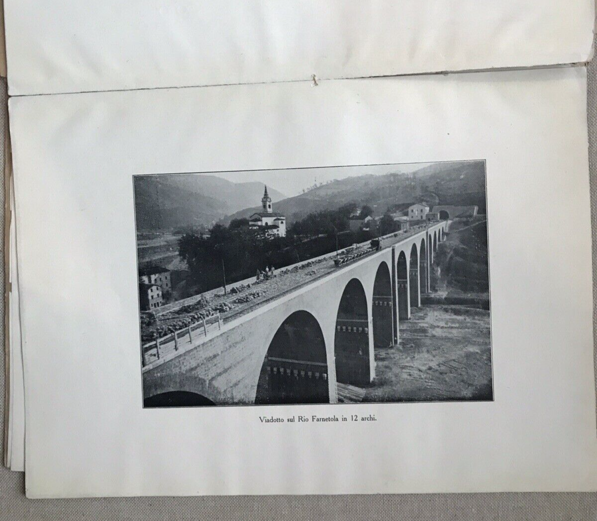 LA FERROVIA DIRETTISSIMA BOLOGNA - FIRENZE. Ing. Giuseppe Pini 1931