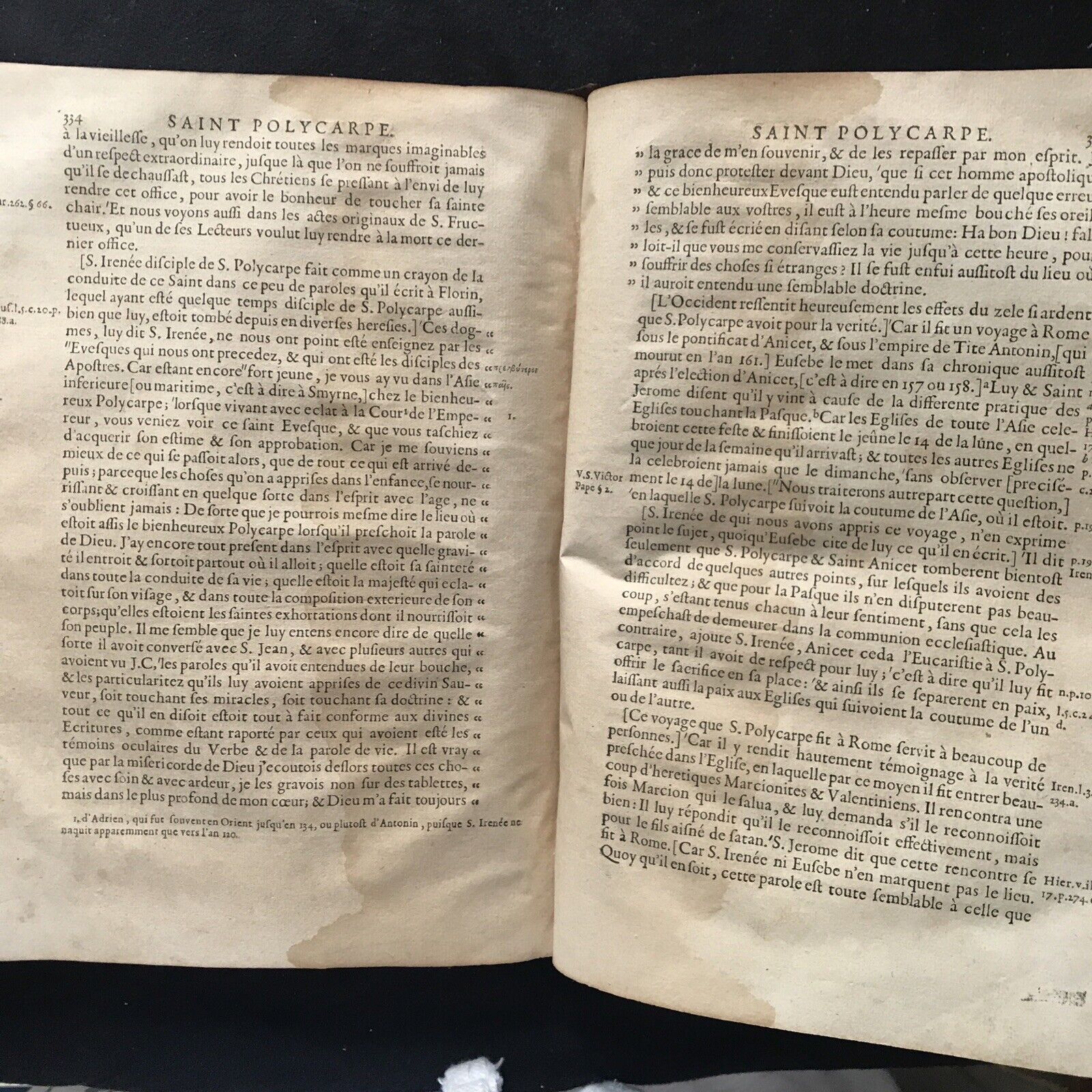 Mémoires pour servir a l’histoire Ecclésiastique  1701 Tome 2 Charles Robustel