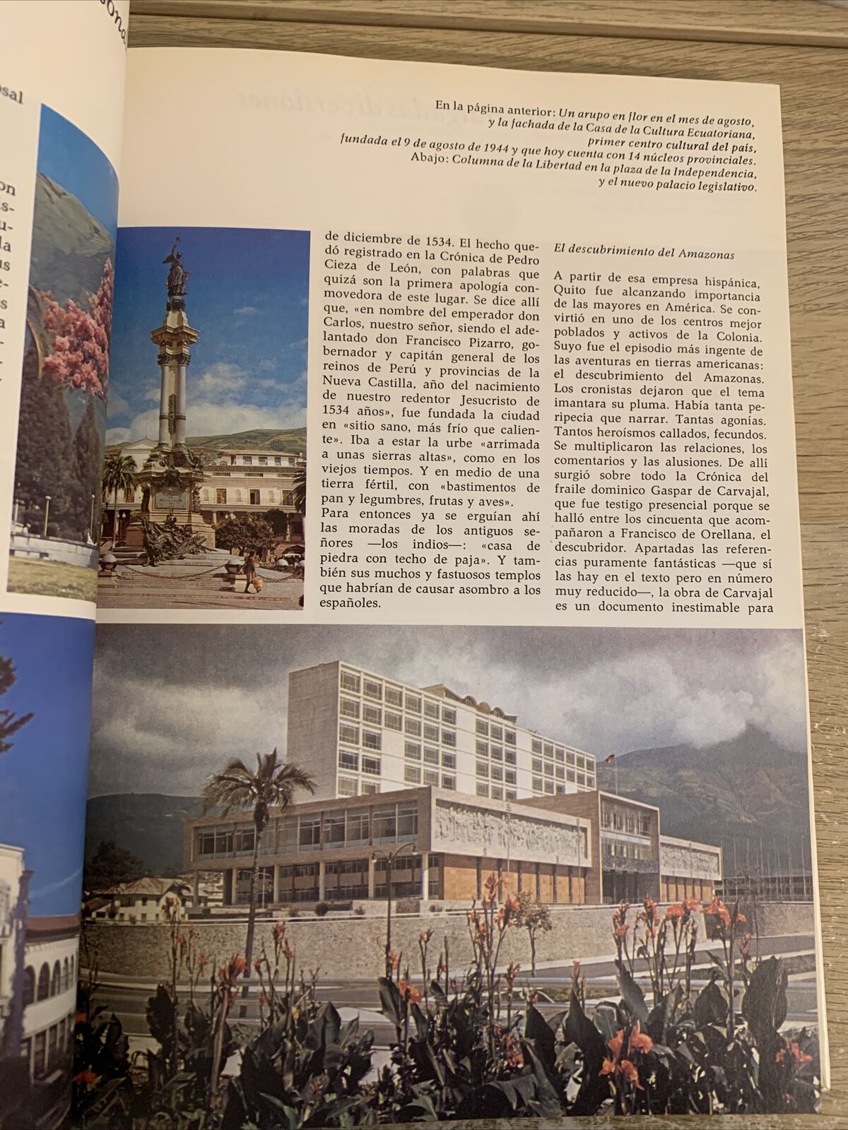 ECUADOR MARAVILLOSO - CIRCULO DE LECTORES