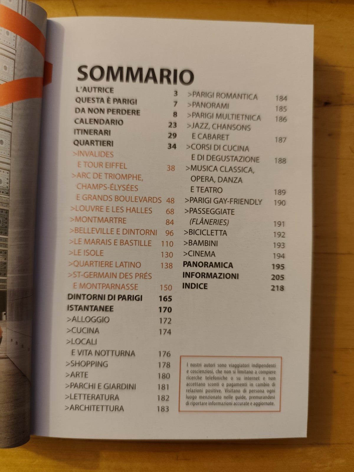 Parigi guida tascabile Lonely Planet 2009 no cartina